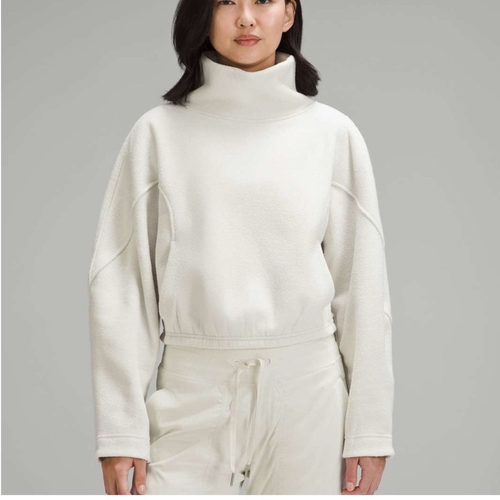 Lululemon Looped Terry Fleece Funnel Neck